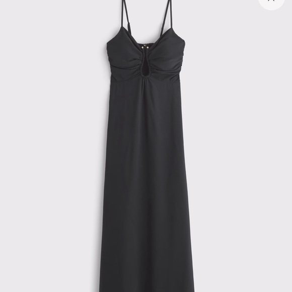 Abercrombie & Fitch Classic Black Maxi Dress - Picture 2 of 6